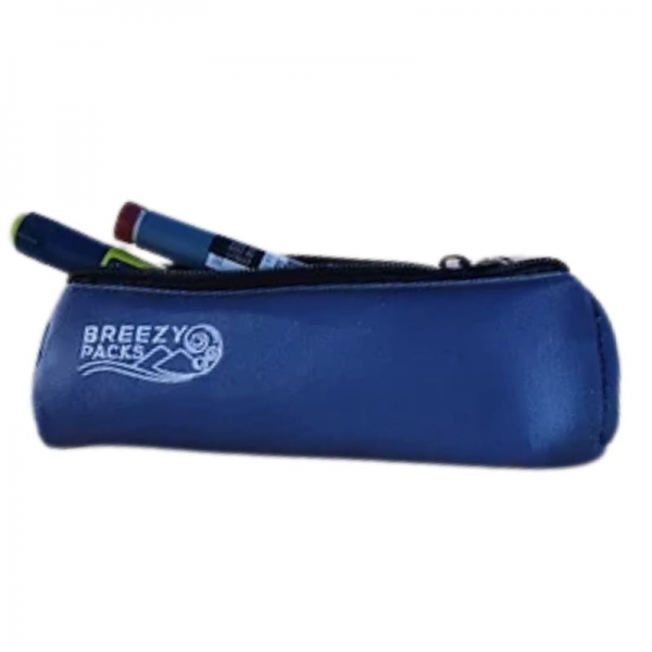 Breezy Packs - Estuche Basic Azul Navy (3 plumas)