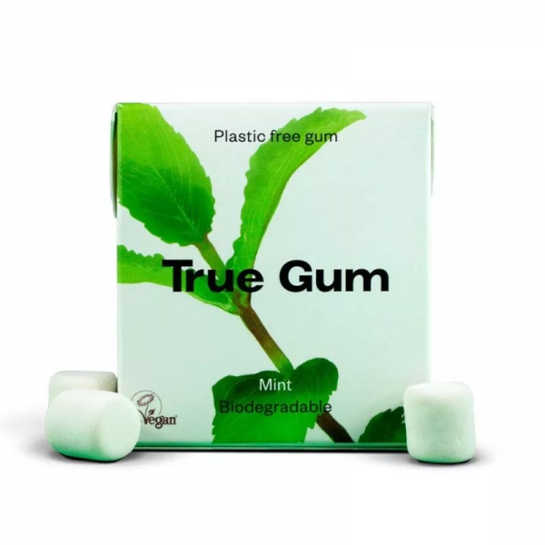 True Gum - Chicles de menta libres de plástico