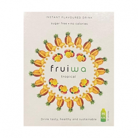 Fruiwa - Bebida Sabor Fresa y Plátano