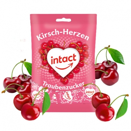 Intact - Sobre Pastillas Individuales Glucosa Cereza