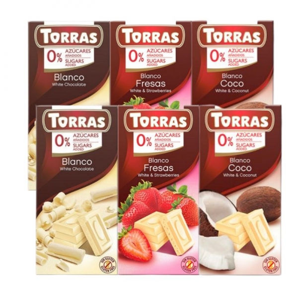 Chocolates Torras - Pacote de Poupança Branco
