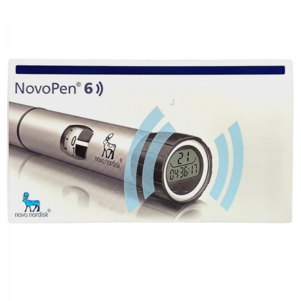 NovoPen® 6 - Pluma Inteligente para insulinas de Novo Nordisk
