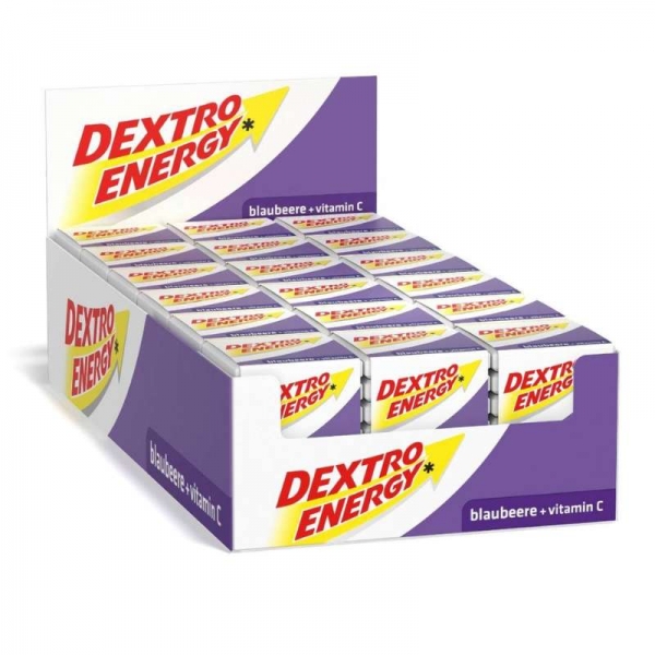 pacote de energia Dextro - 18 Cubos Mirtilos