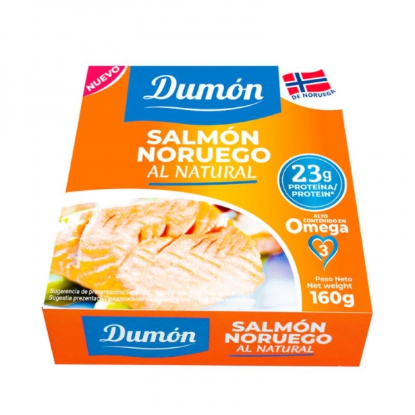 Dumon - Salmón Noruego al natural 