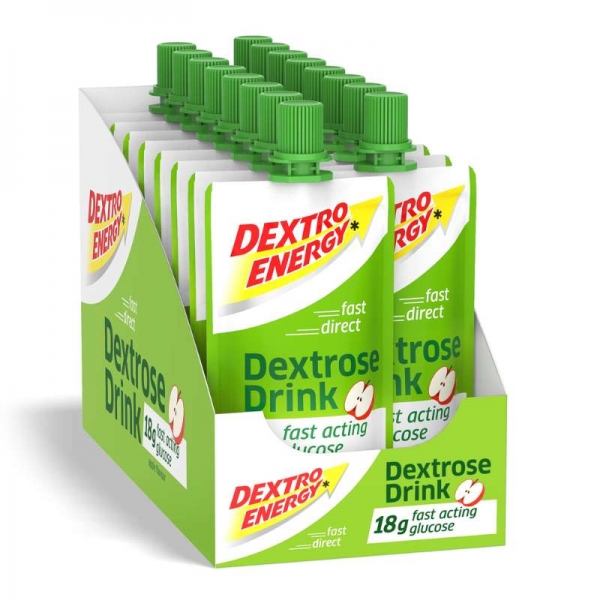 Dextro Energy - Pacote de Glucose Líquida Apple