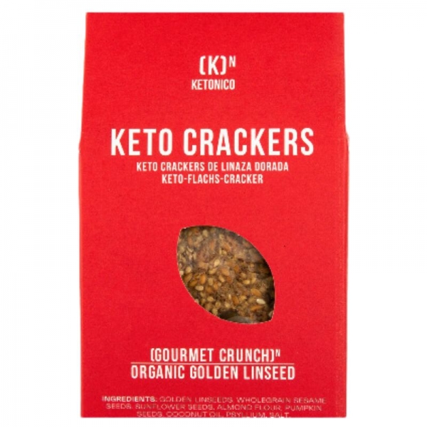 Ketonico - Crackers Keto con Lino