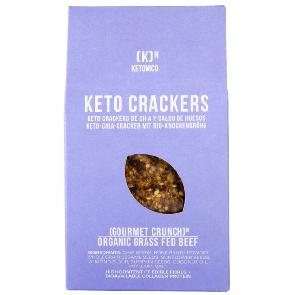 Ketonico - Crackers Keto con Chía