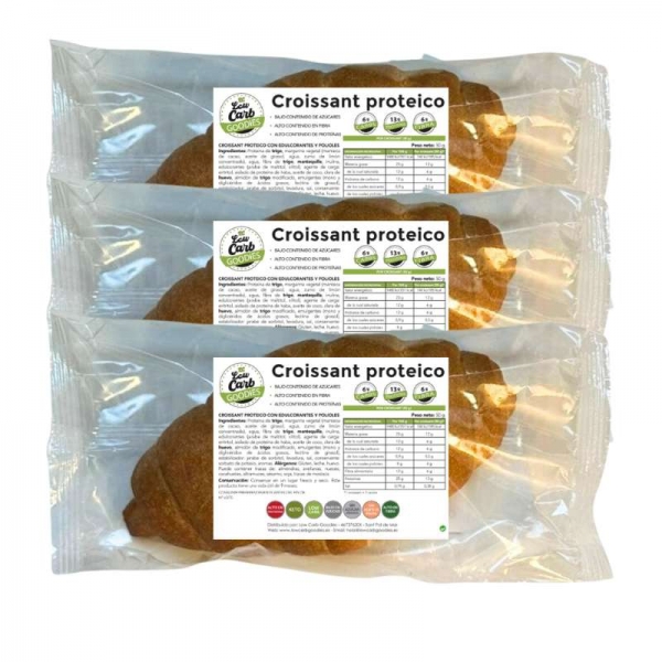 Low Carb Goodies - Croissant Proteico Keto (Pack Ahorro)
