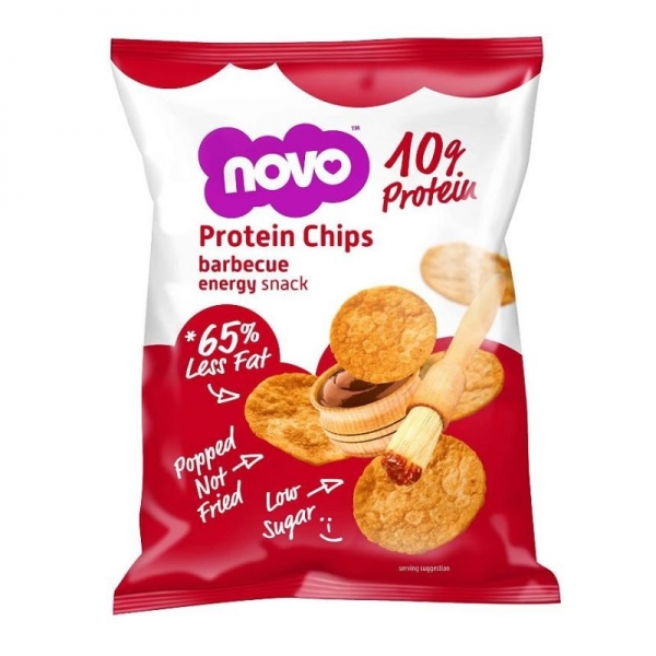 Chips de proteínas BBQ Novo