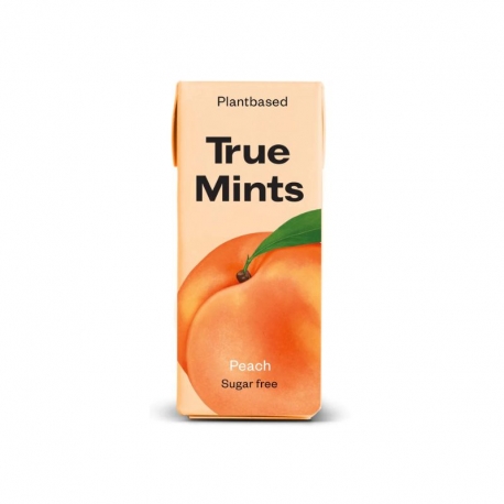 True Mints - Caramelos de Melocotón Sin Azúcar