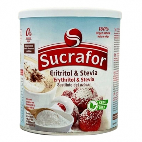 Sucrafor - Azúcar de Eritritol / Stevia 500g