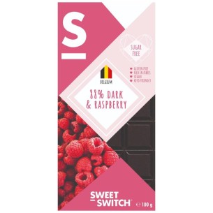 Sweet Switch - Chocolate Negro Belga con Frambuesa