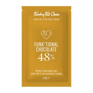 Funky Fat Choc - White Chocolate with Vanilla Bourbon