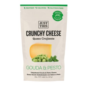 Just This - Gouda Pesto Cheese Chips