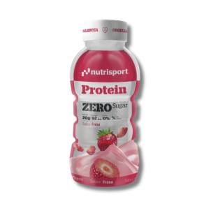 Nutrisport - Zero Strawberry Protein Shake (330ml)