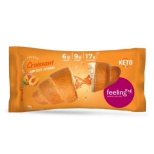 feeling ok - Croissant Protein Filled with Apricot Cream