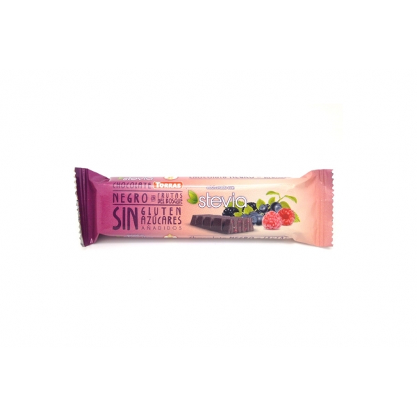 Chocolatina Frutos del Bosque Stevia Torras