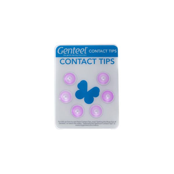 (6) Contact Tip Genteel Morado
