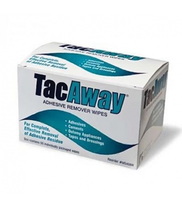 Tac Away Removedor Adhesivo  (50 toallitas)